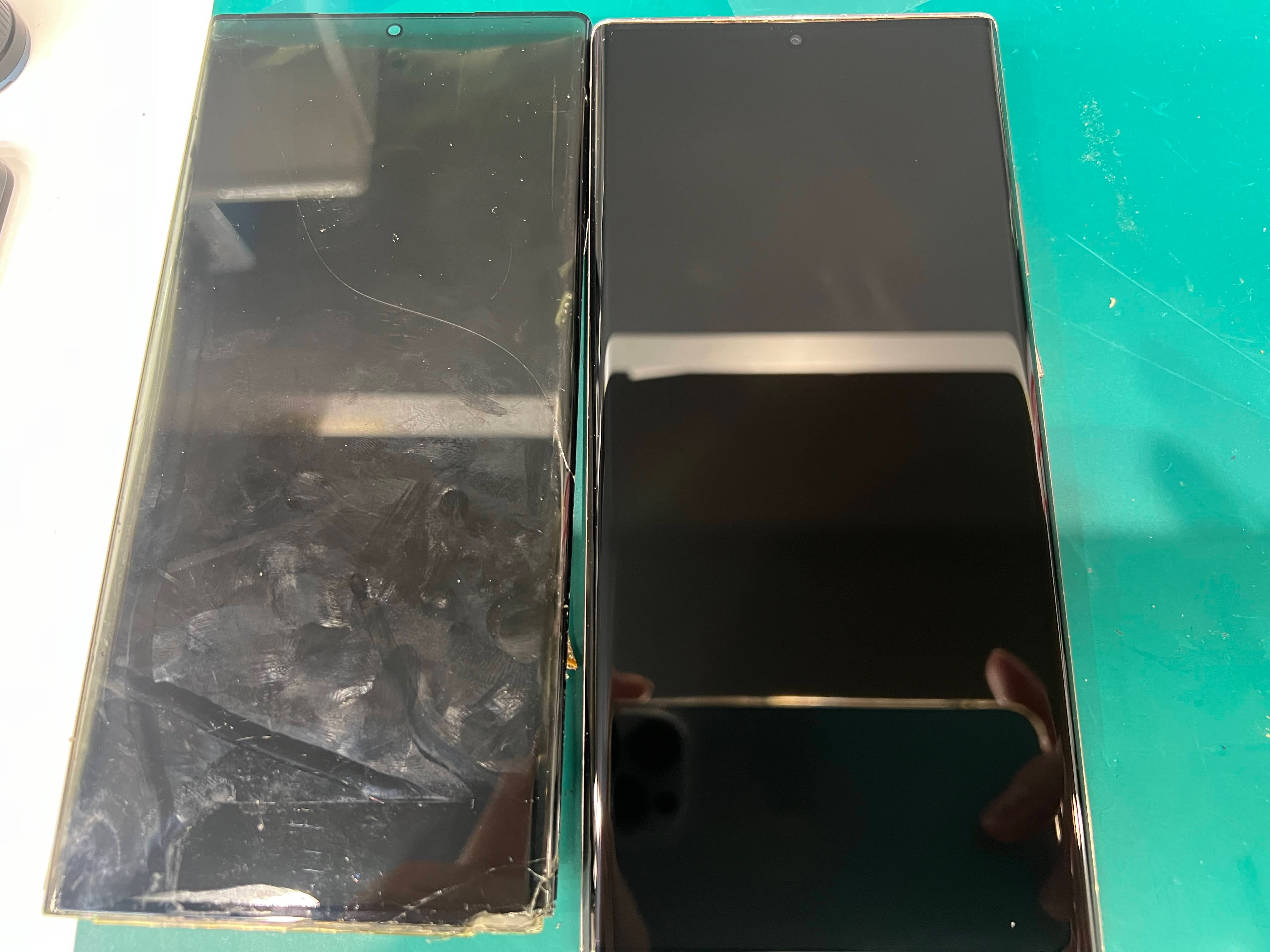 📱 Galaxy Note20 Ultra（ギャラクシー）画面表示不良の修理事例【スマホ修理工房ペリエ千葉店】